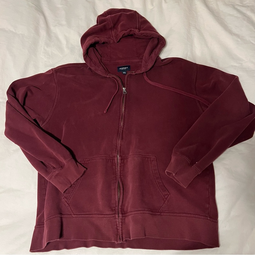 Zip up hoodie